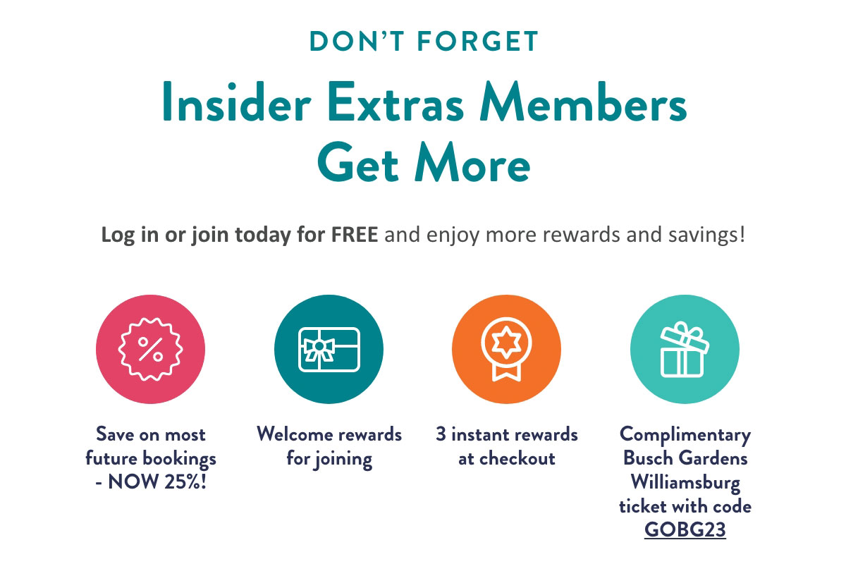 Don’t Forget Insider Extras Members Get More