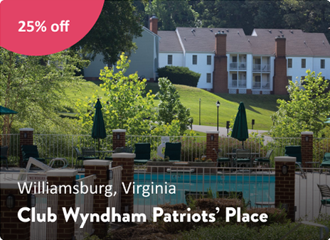 Williamsburg, Virginia | Club Wyndham Kingsgate