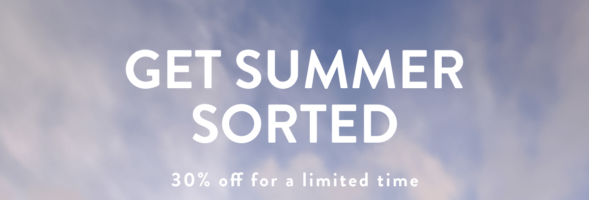 GET SUMMER SORTED