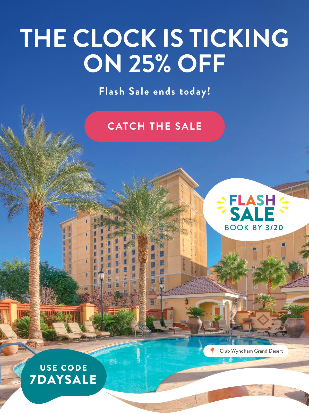 THE CLOCK IS TICKING ON 25% OFF | Flash Sale ends tomorrow! | CATCH THE SALE