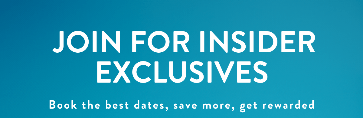 JOIN FOR INSIDER EXCLUSIVES