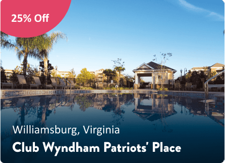 Williamsburg, Virginia | Club Wyndham Patriots' Place